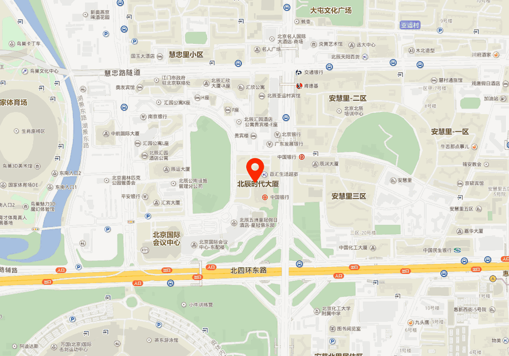 北辰时代大厦位置地图
